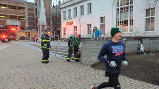 Burlington Fire Responds to an Overdose at City Hall Park in Burlington VT on 2024/12/17