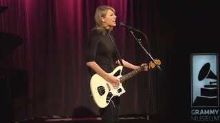 Download Taylor Performs 'Wildest Dreams' at The GRAMMY Museum mp3
