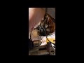 lathe treadle demonstration