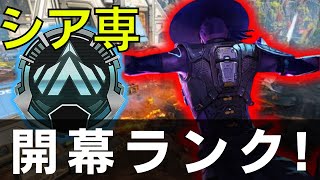 【APEX シア専】開幕プラチナランク(ソロ)！シアパッシブの強み！【エーペックス】