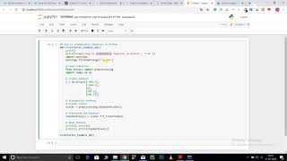 Standardizing the features in Python