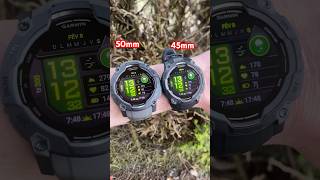 Instinct 3 Garmin😍 : what size do you prefer ? #garmin #watches #running #run #sport #naturelovers