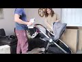 mamas u0026 papas ocarro travel system u0026 cybex cloud z real time unboxing u0026 build first time parents