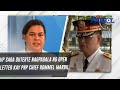 VP Sara Duterte nagpadala ng open letter kay PNP Chief Rommel Marbil | TV Patrol