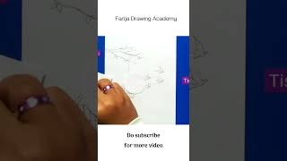 How to draw birds got freedom from the cage || Freedom - Pencil Sketch || Independence Day drawing
