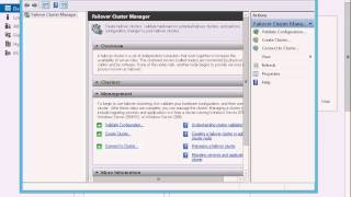 Windows Server 2012: Creating a Two-Node Cluster
