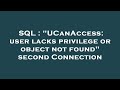 SQL : 