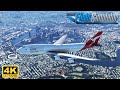 Microsoft Flight Simulator 2020 *MAX GRAPHICS* 747-8 Stunning Takeoff In Brisbane | 4K ULTRA