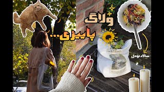 cozy fall vlog||من برگشتمممممم