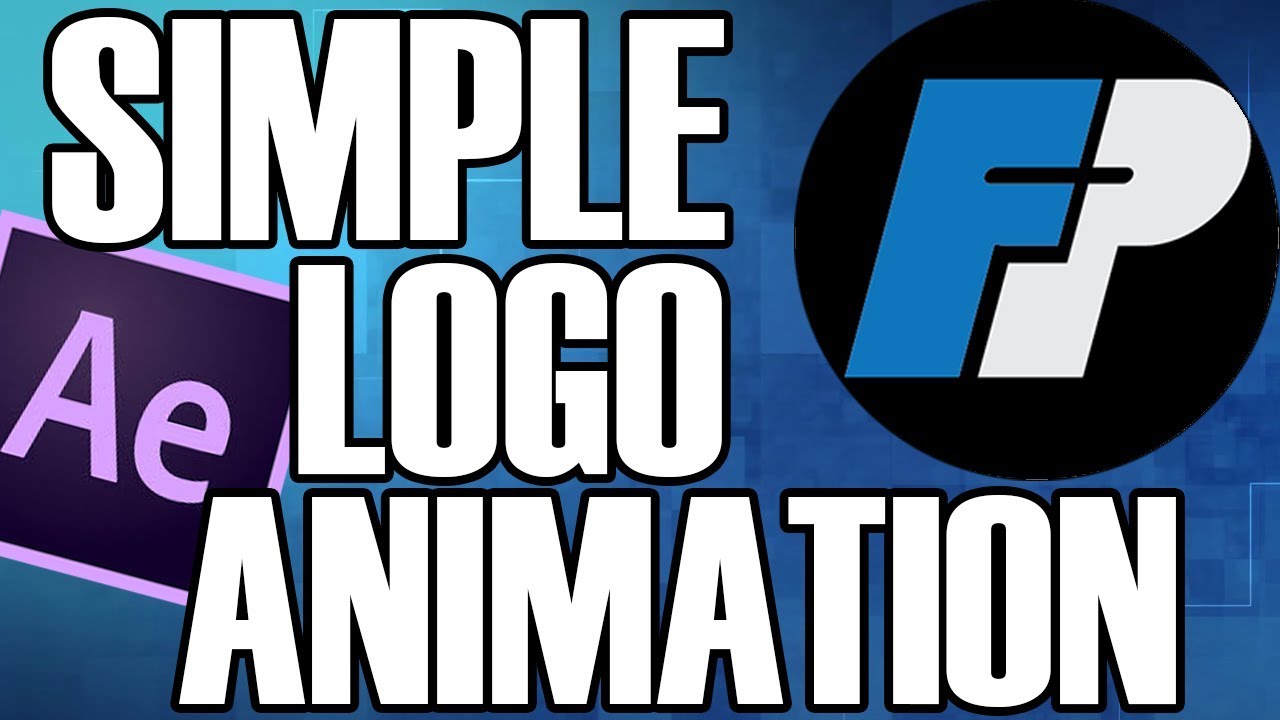 Simple Logo Animation Tutorial (Adobe After Effects) - YouTube