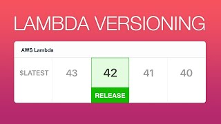 How to deploy a lambda function using versioning and aliases + API Gateway