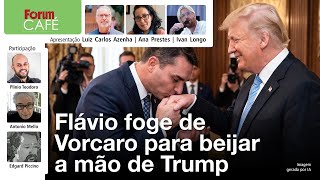 Flávio Bolsonaro desembarca em Washington para mudar rumo dos afagos ao banqueiro Vorcaro | 25.05.26