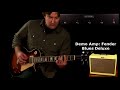 andy from pgs tone report demos the new synergy amps syn2 preamp and modules through a fender bdri