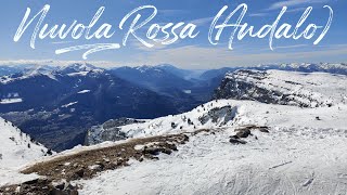 Pista Nuvola Rossa - Andalo 08/03/2020 (Piste semi-vuote causa Coronavirus)