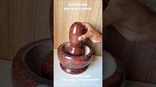 To place order Whatsapp  9444117558/Pure granite Mortar and pestle set/Okhli Masher,Khalbatta,Kharal