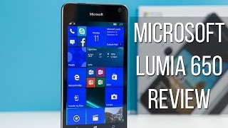 Microsoft Lumia 650 Review