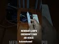 MEMBUAT LAMPU EMERGENCY DARI AKI BEKAS