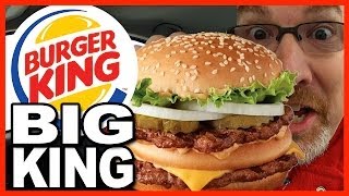 Burger King - BK Big King Sandwich - FIRST PERSON IN CANADA TO TRY IT!