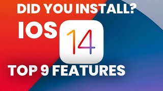 IOS 14 installation and TOP 9 Features | APPLE IPHONE | IPAD