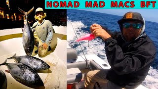 Bluefin Tuna Fishing Dreams Pt 2 | High Speed Trolling Nomad Mad Macs Through Breezers | SDFS BFT