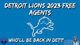 Who Stays In Detroit? Lions 2023 Free Agents [Detroit Lions News And Rumors]