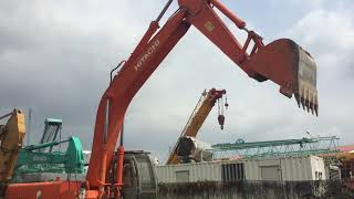 Vận hành thử xe đào Hitachi Ex350LCH-5