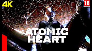 Близняшки из русской игры Atomic Heart. Двойняшки самые опасные роботы atomic heart .