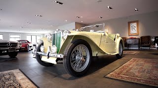 1949 MG TC SUPERCHARGED EXU ROADSTER