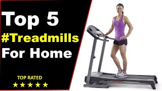 ✅Top 5 Best Treadmills For Home 2020-21