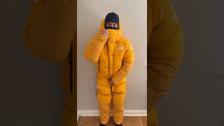 The North Face Summit Series Himalayan Suit 🏔️❄️ #asmr #asmrunboxing #thenorthface #mountain