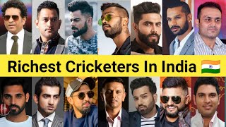 Top 25 Richest Cricketers In India 🇮🇳 #shorts #viratkohli #msdhoni #rohitsharma