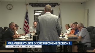 Follansbee council weighs fire department move, dumpster service exit