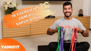 16 Dicas de Exercícios com Super Band | Treino em Casa com Elásticos