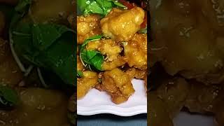 แบบนี้แหละอร่อย ไก่ทอดซอสกะเพรา ใครได้กินก็หมดจาน #งบน้อยอร่อยพุง #cooking #thaifood #shortvideo