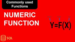 20: What are the frequently used Numeric functions in SQL(Oracle SQL)?