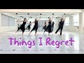 THINGS I REGRET - EASY ADVANCED LINEDANCE ( Rushton, Bailey, Liadouze, Whitehouse & Richard)