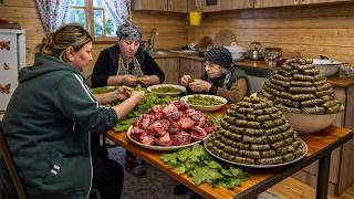 Family, Tradition & Flavor! Grandma Rose and Her Daughters Make Village Dolma