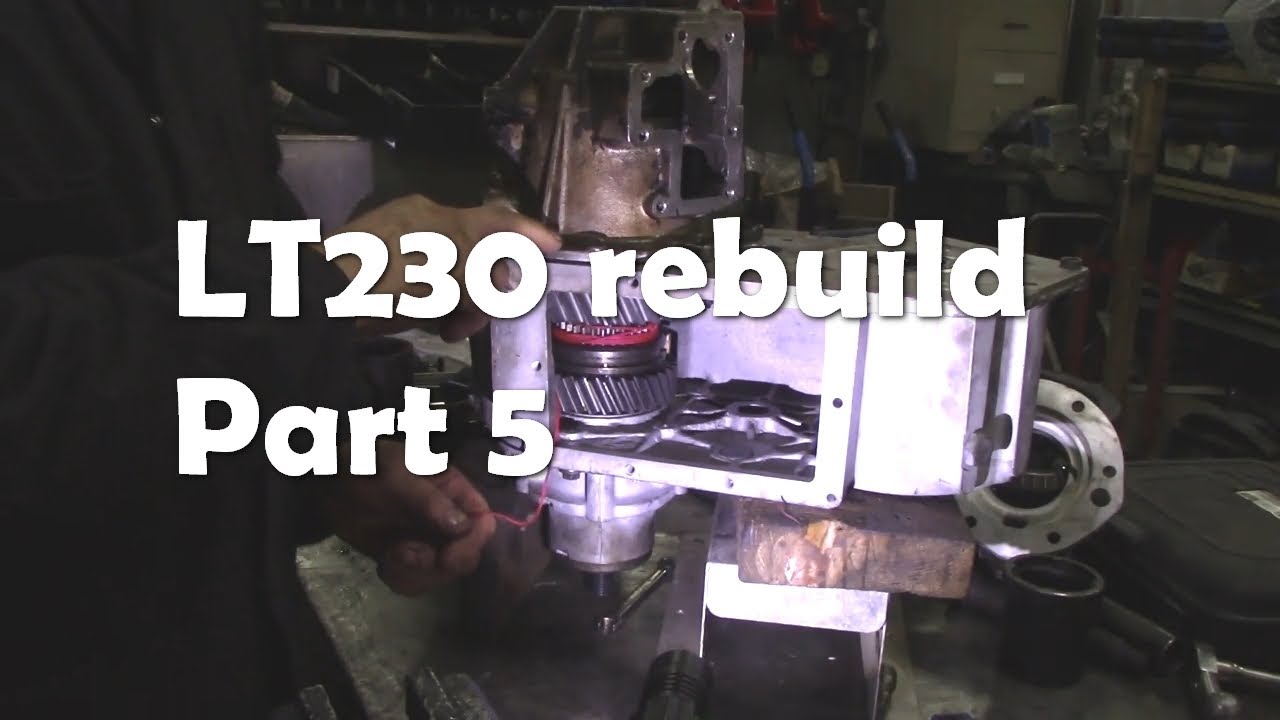 Lt230 Rebuild Part 5 Shimming The Differential Youtube