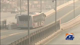 Peshawar BRT Bus Service Restored