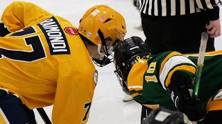 Neuqua Valley hockey wins senior night in a shootout over the Warriors hockey club