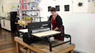 Inside Baltimore's Litho Shop - Trudi Ludwig Johnson, Monoprinting