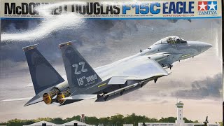 Tamiya McDonnell Douglas F-15C Eagle 1/32 Scale Model Aircraft