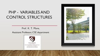 PHP variables, control structures and functions