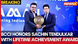 BCCI Honors Sachin Tendulkar with Lifetime Achievement Award for 664 Intl Games | NewsX