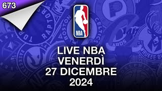 LIVE NBA venerdì 27 dicembre 2024