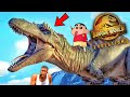 SHINCHAN and CHOP in Jurassic World Evolution 2 Taming Dinosaurs (Part 1) | Dinosaur game in hindi