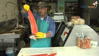 Filleting Salmon, Bass or Cod