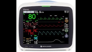 Nihon Kohden Patient Monitor Tutorial for the Vismo PVM 4000 Series with English Subtitles