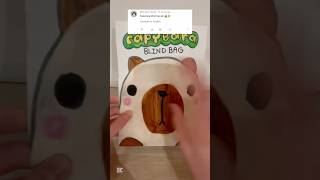 Cute capybara blind bag #paperdiy #papercraft #blindbag #satisfying #asmr #unboxing