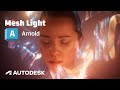 Arnold Tutorial - Using the mesh_light in MtoA